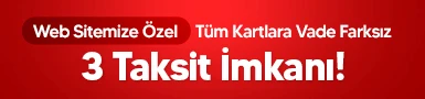 3 Taksit Vade Farksız